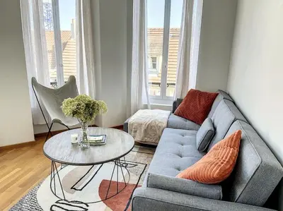 Coin salon dans l'établissement Le Agathe - Urbain et Bohème