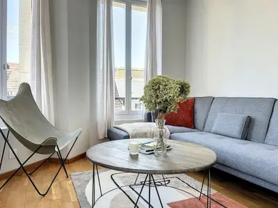 Coin salon dans l'établissement Le Agathe - Urbain et Bohème