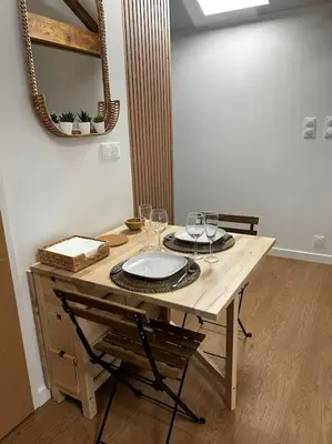 Plan de l'établissement Studio cosy rémois