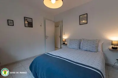 Un ou plusieurs lits dans un hébergement de l'établissement L'Appart de La Goutte d'Or