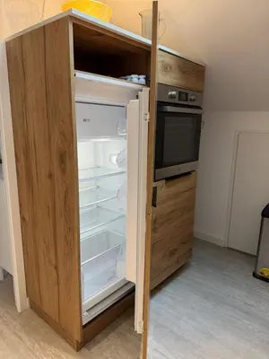Cuisine ou kitchenette dans l'établissement La Belle Cachette