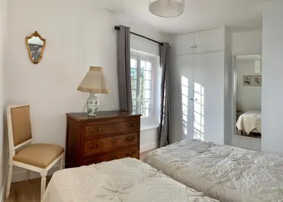 Un ou plusieurs lits dans un hébergement de l'établissement Maison Briarde
