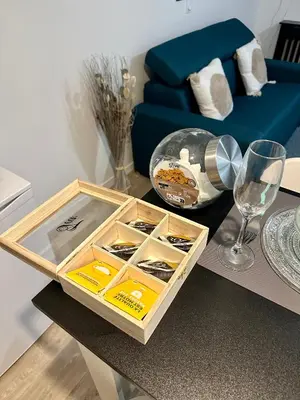 Boissons dans l'établissement Appartement avec vue sur jardin Paris-Disney-Parking privé 'PKN MEAUX'