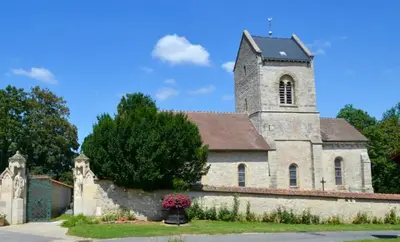 Plan de l'établissement Agréable maison petit jardin à 7 minutes de Reims