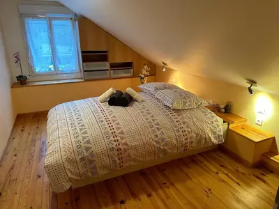 Un ou plusieurs lits dans un hébergement de l'établissement La maison des copains
