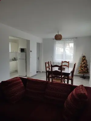 Cuisine ou kitchenette dans l'établissement La petite maison