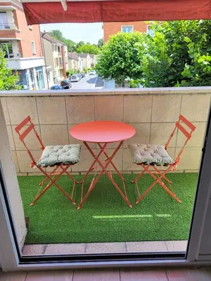 Balcon ou terrasse dans l'établissement Bienvenue chez ANOUK
