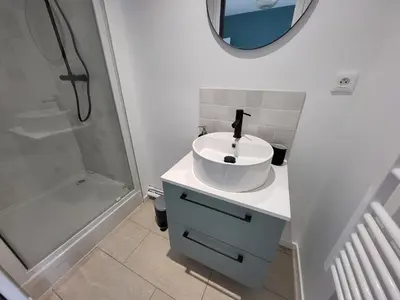 Salle de bains dans l'établissement Bienvenue chez ANOUK