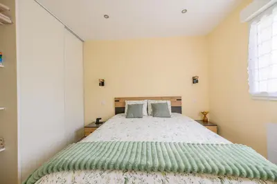 Un ou plusieurs lits dans un hébergement de l'établissement Gîte de Mam's - Voie verte