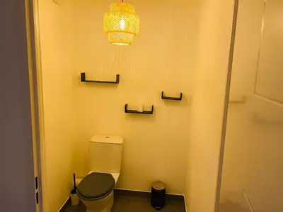 Salle de bains dans l'établissement Harmonieux/Bezannes/Pkg Privé