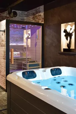 Plan de l'établissement La Forge By CV - Jacuzzi, Sauna, plat repas et petit déjeuner