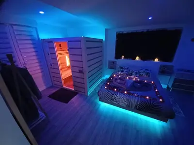 Plan de l'établissement Gîte et SPA Au Secret Du Bonheur