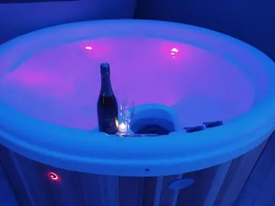Boissons dans l'établissement Gîte et SPA Au Secret Du Bonheur