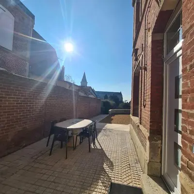 Plan de l'établissement Maison avec cours privative