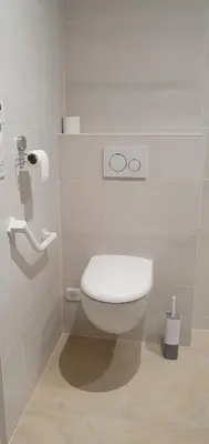 Salle de bains dans l'établissement La Petite Germaine