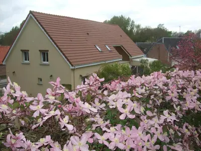 Jardin de l'établissement Au Chardon Bleu