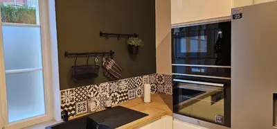 Cuisine ou kitchenette dans l'établissement Le Clos Maldier - Gîte de la Belle vue