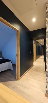 Un ou plusieurs lits dans un hébergement de l'établissement Le Clos Maldier - Gîte de la Belle vue