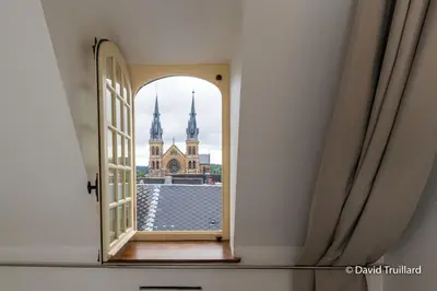 Plan de l'établissement Suites Mana - Te Fiti en Plein Centre de la Place Ducale avec vue sur les toits