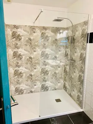 Salle de bains dans l'établissement Appartement cosy au cœur du vignoble - proche Épernay en Champagne