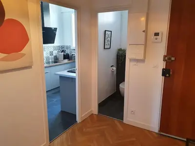 Cuisine ou kitchenette dans l'établissement Suite Forum Vue Imprenable