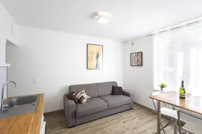 Coin salon dans l'établissement Eclipsa - Appartement de charme centre-ville