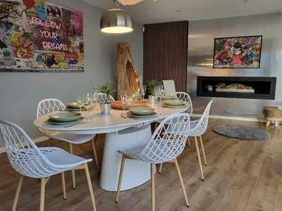 Plan de l'établissement Villa Champagne pour 6!