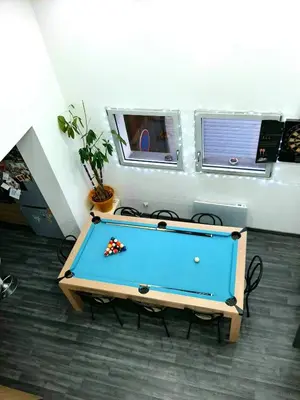 Billard dans l'établissement Loft des ursulines