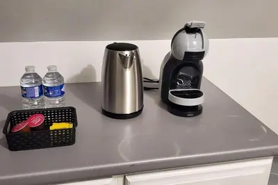 Plateau bouilloire dans l'établissement Tulsa Home - Comme à la maison, Appartement 1 chambre