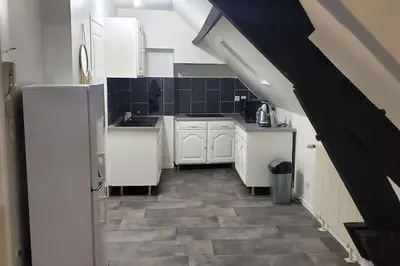 Cuisine ou kitchenette dans l'établissement Tulsa Home - Comme à la maison, Appartement 1 chambre