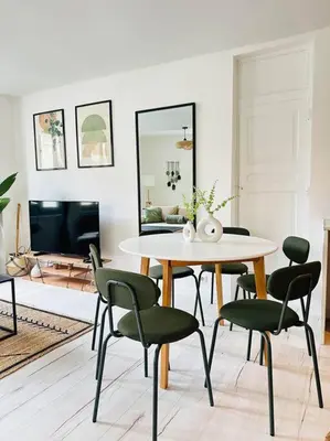 Coin salon dans l'établissement Maison Médiévale
