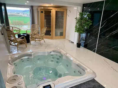 Plan de l'établissement Superbe appartement avec spa privatif
