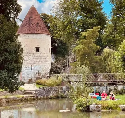 Paysage naturel près de la maison de vacances