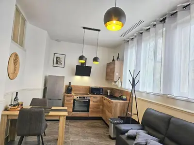 Coin salon dans l'établissement Métamorphose Champenoise