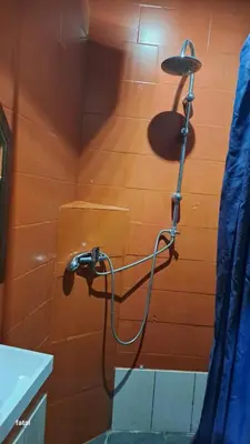 Salle de bains dans l'établissement Magnifique Studio pas loin centre-ville