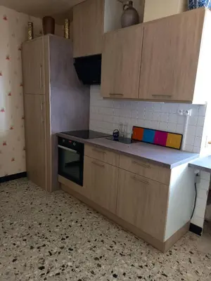 Cuisine ou kitchenette dans l'établissement Maison charmante à Chepy avec jardin et piste de pétanque