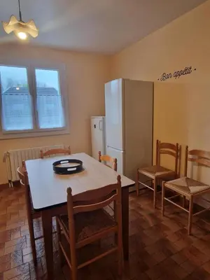 Cuisine ou kitchenette dans l'établissement Le marguette