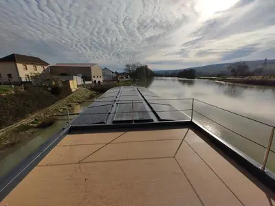 Paysage naturel près de le bateau