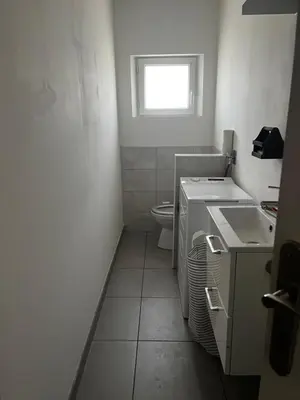 Salle de bains dans l'établissement Appartement 29E à Mailly-le-camp
