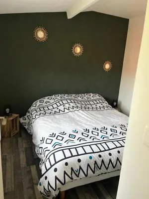 Un ou plusieurs lits dans un hébergement de l'établissement Appartement 29E à Mailly-le-camp