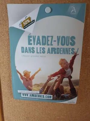 Certificat, récompense, panneau ou autre document affiché dans l'établissement Gîte n° 20, en pleine nature, frontalier