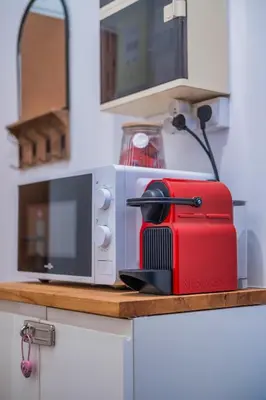 Cuisine ou kitchenette dans l'établissement Studio Boulingrin - Hypercentre