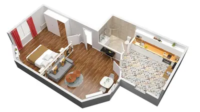 Plan de l'établissement MM Suites Centre Bacquenois
