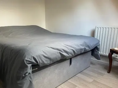 Un ou plusieurs lits dans un hébergement de l'établissement Appartement en centre ville pour 4 personnes