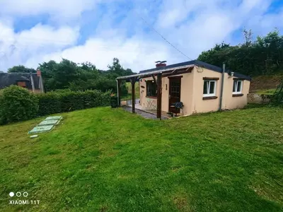 Jardin de l'établissement le chalet du bonheur