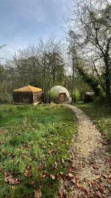 Jardin de l'établissement Le Nid d'Eliyah