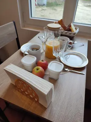Nourriture dans la maison d'hôtes ou à proximité