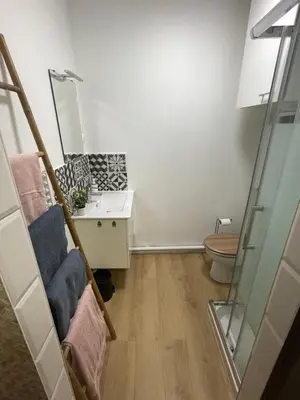 Salle de bains dans l'établissement Bmco cottage