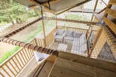 Balcon ou terrasse dans l'établissement ArdenParks Signy L'Abbaye