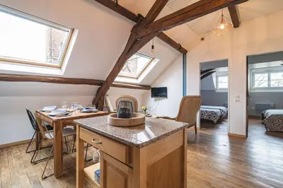 Plan de l'établissement Le Meslier - Appartement de 2 chambres